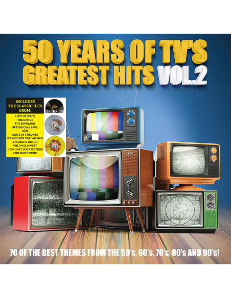 Various - 50 Years of TV's Greatest Hits 2 - RSD 2023 (Vinyle)