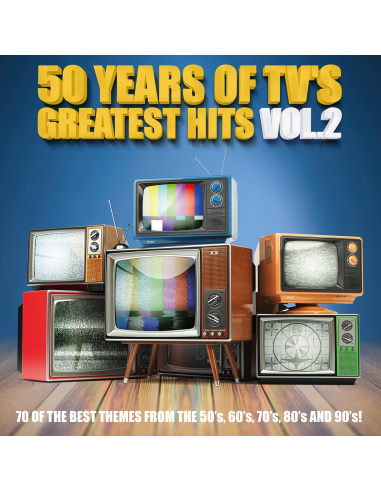 Various - 50 Years of TV's Greatest Hits 2 - RSD 2023 (Vinyle)