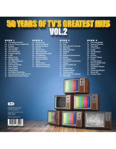 Various - 50 Years of TV's Greatest Hits 2 - RSD 2023 (Vinyle)
