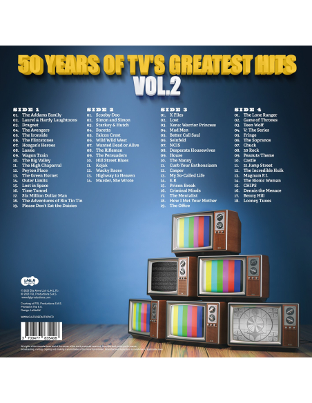 Various - 50 Years of TV's Greatest Hits 2 - RSD 2023 (Vinyle)