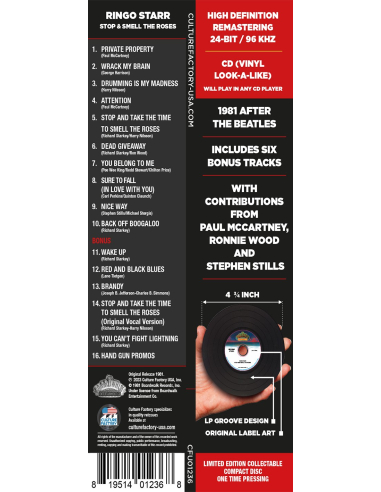 Ringo Starr - Stop & Smell The Roses - RSD 2023 (CD)