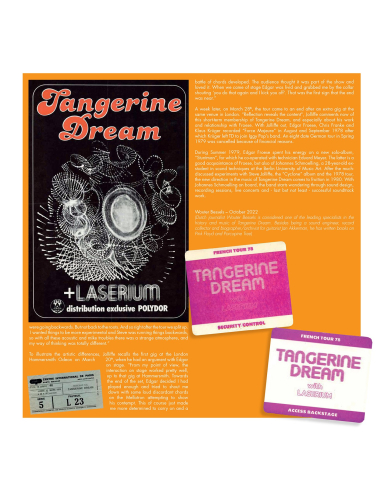 Tangerine Dream - Live Au Palais Des Congrès 1978 - RSD 2023 (Vinyle)