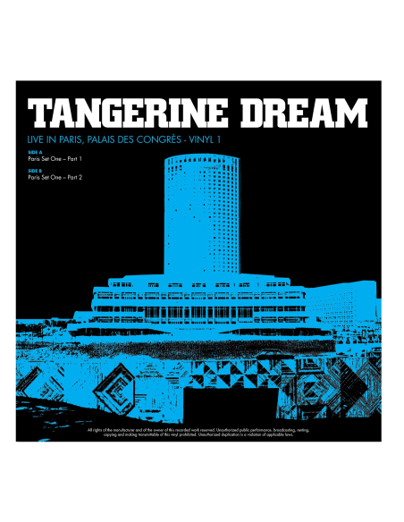 Tangerine Dream - Live Au Palais Des Congrès 1978 - RSD 2023 (Vinyle)