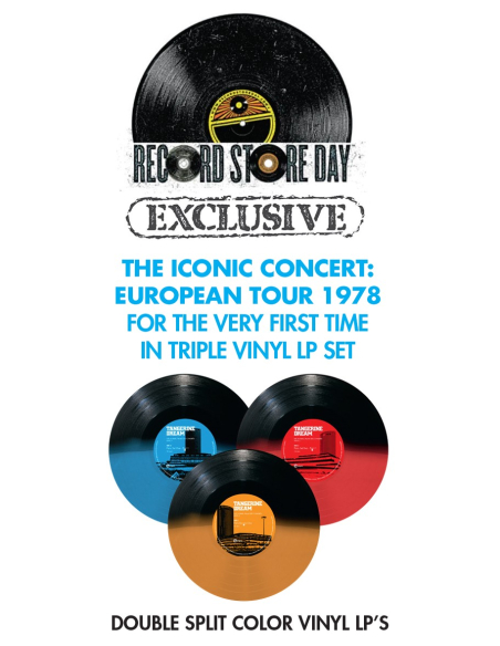 Tangerine Dream - Live Au Palais Des Congrès 1978 - RSD 2023 (Vinyle)