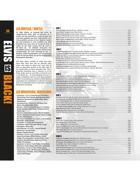 Elvis Presley - Elvis Is Black! - RSD 2023 (Vinyle)