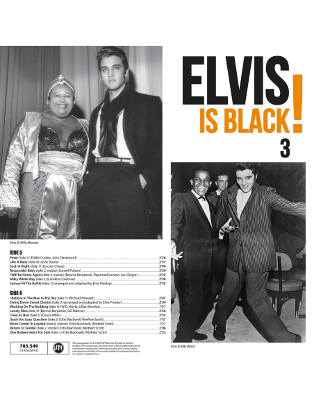 Elvis Presley - Elvis Is Black! - RSD 2023 (Vinyle)