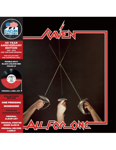 Raven - All For One (2023 Edition) (Vinyle)