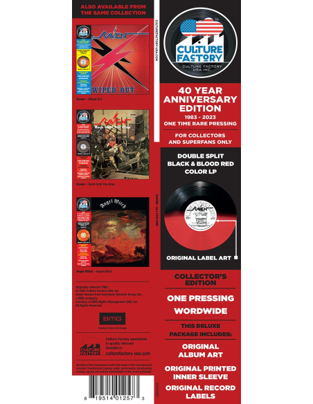 Raven - All For One (2023 Edition) (Vinyle)