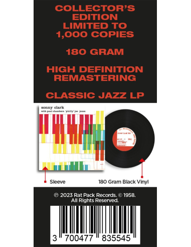 Sonny Clark - Sonny Clark Trio (Vinyle)