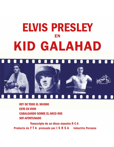 Elvis Presley - Kid Galahad - Vinyle Bleu (Pérou) (Vinyle 7'')