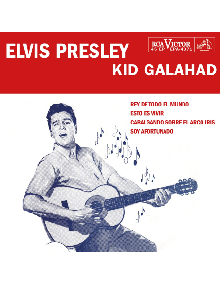 Elvis Presley - Kid Galahad - Vinyle Bleu (Pérou) (Vinyle 7'')