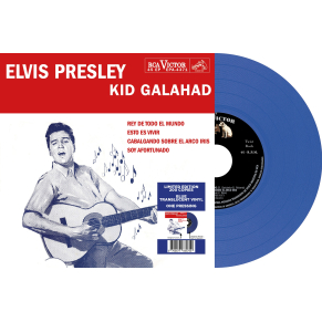 Elvis Presley - Kid Galahad - Vinyle Bleu (Pérou) (Vinyle 7'')