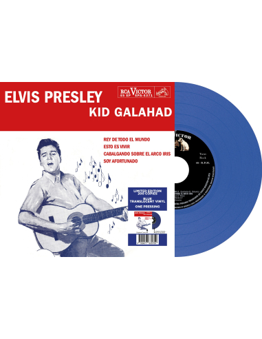 Elvis Presley - Kid Galahad - Vinyle Bleu (Pérou) (Vinyle 7'')