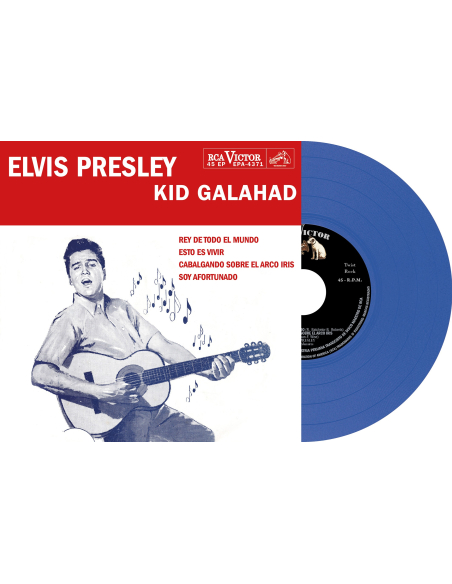 Elvis Presley - Kid Galahad - Vinyle Bleu (Pérou) (Vinyle 7'')