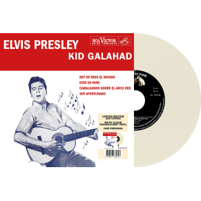 Elvis Presley - Kid Galahad - Vinyle Blanc Cassé (Pérou) (Vinyle 7'')