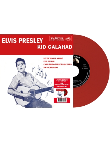 Elvis Presley - Kid Galahad - Vinyle Rouge (Pérou) (Vinyle 7'')