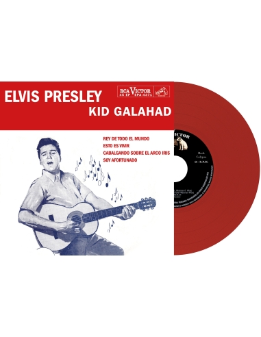 Elvis Presley - Kid Galahad - Vinyle Rouge (Pérou) (Vinyle 7'')