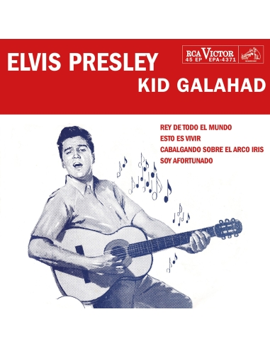 Elvis Presley - Kid Galahad - Vinyle Rouge (Pérou) (Vinyle 7'')