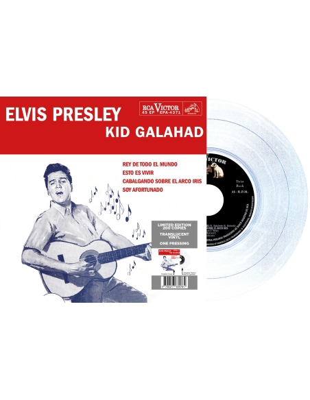 Elvis Presley - Kid Galahad - Vinyle Transparent (Pérou) (Vinyle 7'')