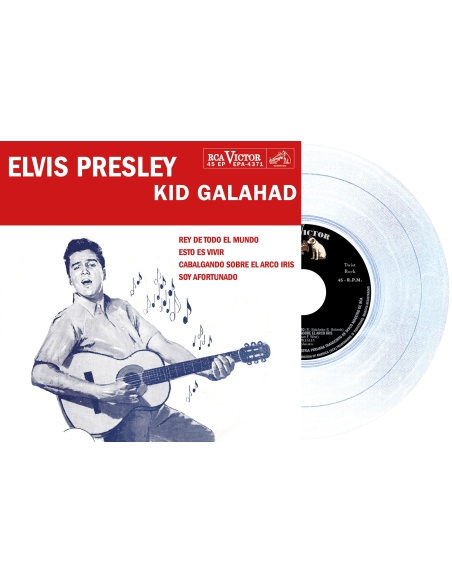 Elvis Presley - Kid Galahad - Vinyle Transparent (Pérou) (Vinyle 7'')