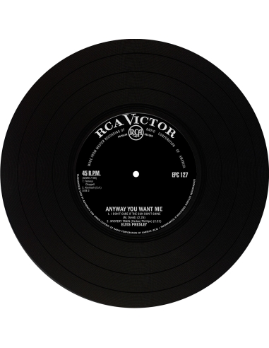 Elvis Presley - Any Way You Want Me - Vinyle Noir (Afrique du Sud) (Vinyle 7'')