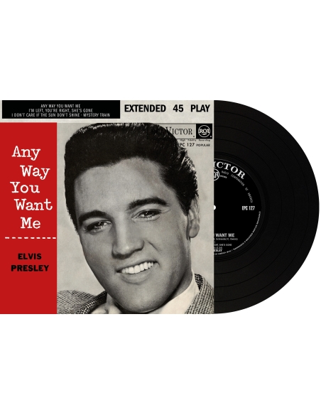 Elvis Presley - Any Way You Want Me - Vinyle Noir (Afrique du Sud) (Vinyle 7'')