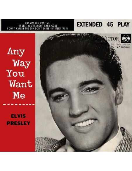 Elvis Presley - Any Way You Want Me - Vinyle Noir (Afrique du Sud) (Vinyle 7'')