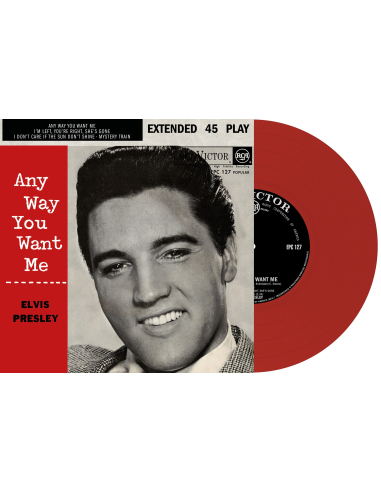 Elvis Presley - Any Way You Want Me - Vinyle Rouge (Afrique du Sud) (Vinyle 7'')