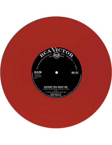 Elvis Presley - Any Way You Want Me - Vinyle Rouge (Afrique du Sud) (Vinyle 7'')