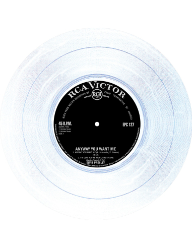 Elvis Presley - Any Way You Want Me - Vinyle Transparent (Afrique du Sud) (Vinyle 7'')