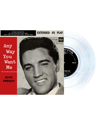 Elvis Presley - Any Way You Want Me - Vinyle Transparent (Afrique du Sud) (Vinyle 7'')