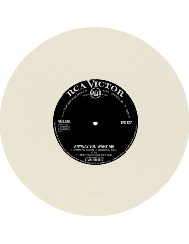 Elvis Presley - Any Way You Want Me - Vinyle Blanc Cassé (Afrique du Sud) (Vinyle 7'')