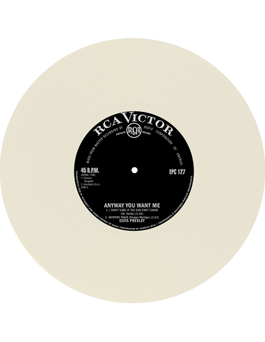 Elvis Presley - Any Way You Want Me - Vinyle Blanc Cassé (Afrique du Sud) (Vinyle 7'')