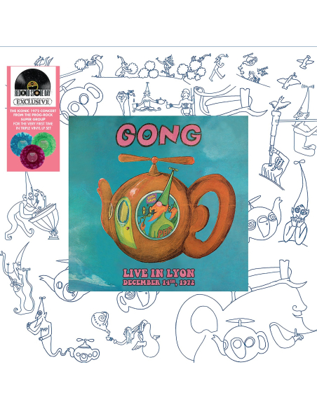 Gong - Live In Lyon '72 - RSD 2023 (Vinyle)