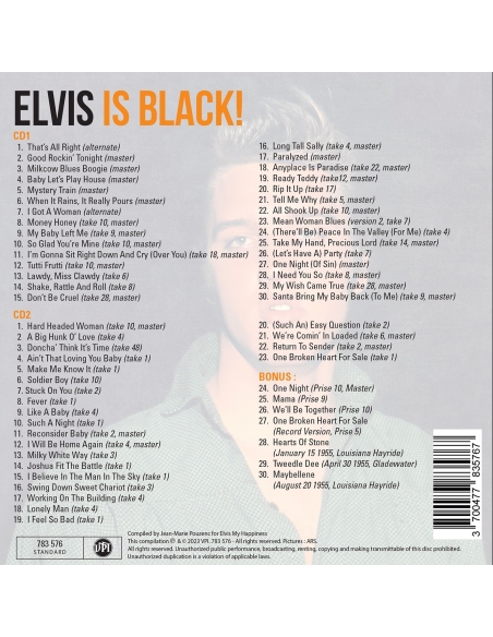 Elvis Presley - Elvis Is Black! - RSD 2023 (CD)