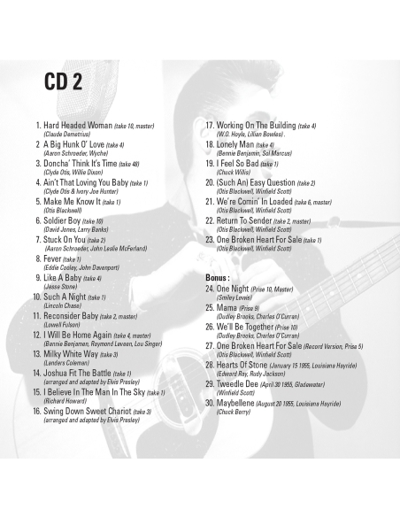 Elvis Presley - Elvis Is Black! - RSD 2023 (CD)