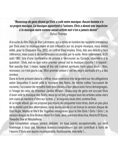 Elvis Presley - Elvis Is Black! - RSD 2023 (CD)