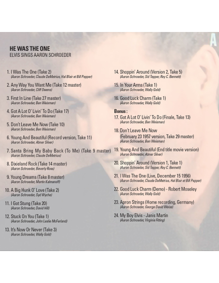 Elvis Presley - He Was The One - RSD 2023 (CD)