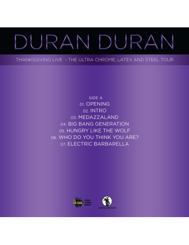 Duran Duran - The Ultra Chrome, Latex And Steel Tour - Édition 25ème Anniversaire (Vinyle)