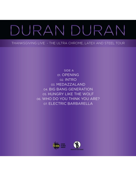 Duran Duran - The Ultra Chrome, Latex And Steel Tour - Édition 25ème Anniversaire (Vinyle)