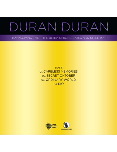 Duran Duran - The Ultra Chrome, Latex And Steel Tour - Édition 25ème Anniversaire (Vinyle)