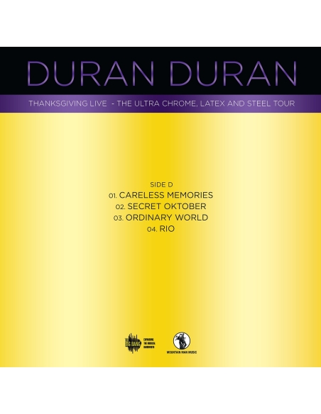 Duran Duran - The Ultra Chrome, Latex And Steel Tour - Édition 25ème Anniversaire (Vinyle)
