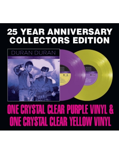 Duran Duran - The Ultra Chrome, Latex And Steel Tour - Édition 25ème Anniversaire (Vinyle)