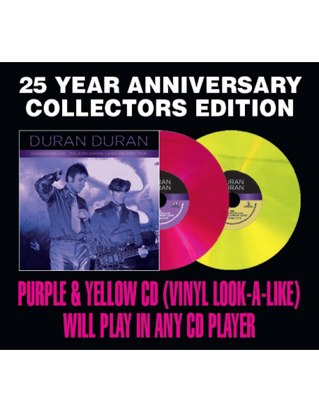 Duran Duran - The Ultra Chrome, Latex And Steel Tour - Édition 25ème Anniversaire (CD)