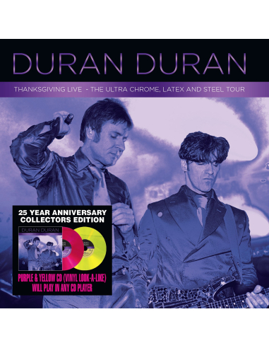 Duran Duran - The Ultra Chrome, Latex And Steel Tour - Édition 25ème Anniversaire (CD)