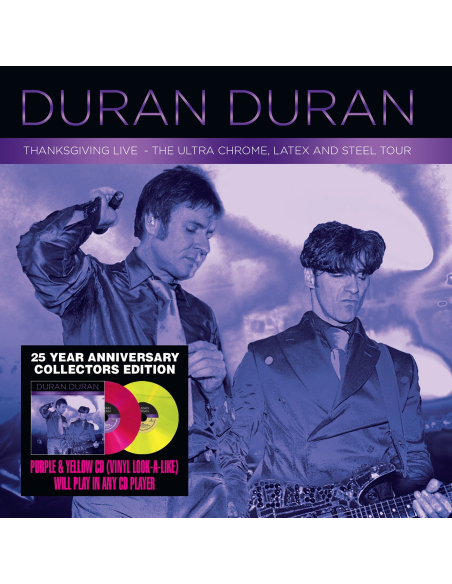 Duran Duran - The Ultra Chrome, Latex And Steel Tour - Édition 25ème Anniversaire (CD)