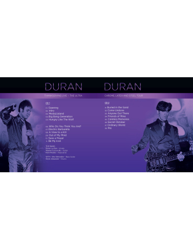 Duran Duran - The Ultra Chrome, Latex And Steel Tour - Édition 25ème Anniversaire (CD)