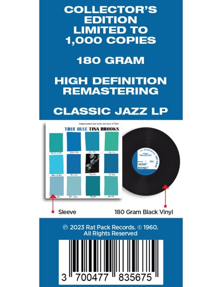 Tina Brooks - True Blue (Vinyle)