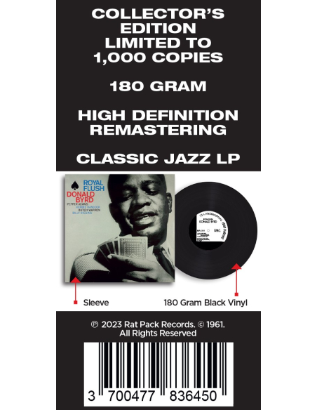 Donald Byrd - Royal Flush (Vinyle)