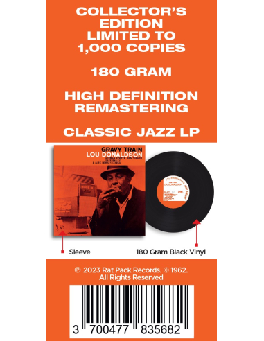 Lou Donaldson - Gravy Train (Vinyle)